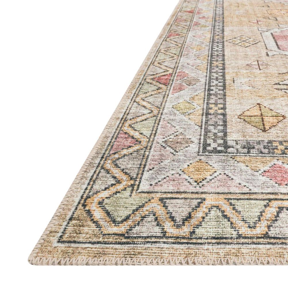 Loloi II Skye SKY-04 3&#39;6&quot; x 5&#39;6&quot; Gold and Blush Area Rug, , large