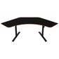 Arozzi Arena Angelo Gaming Desk in Black and Red (Box 1 of 2), , large