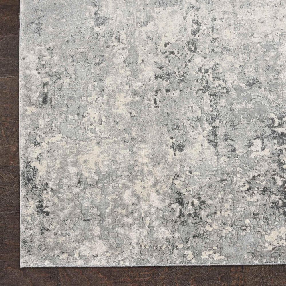 Nourison Rustic Textures Grey and Beige 7&#39;10&quot; x 10&#39;6&quot; Area Rug, , large