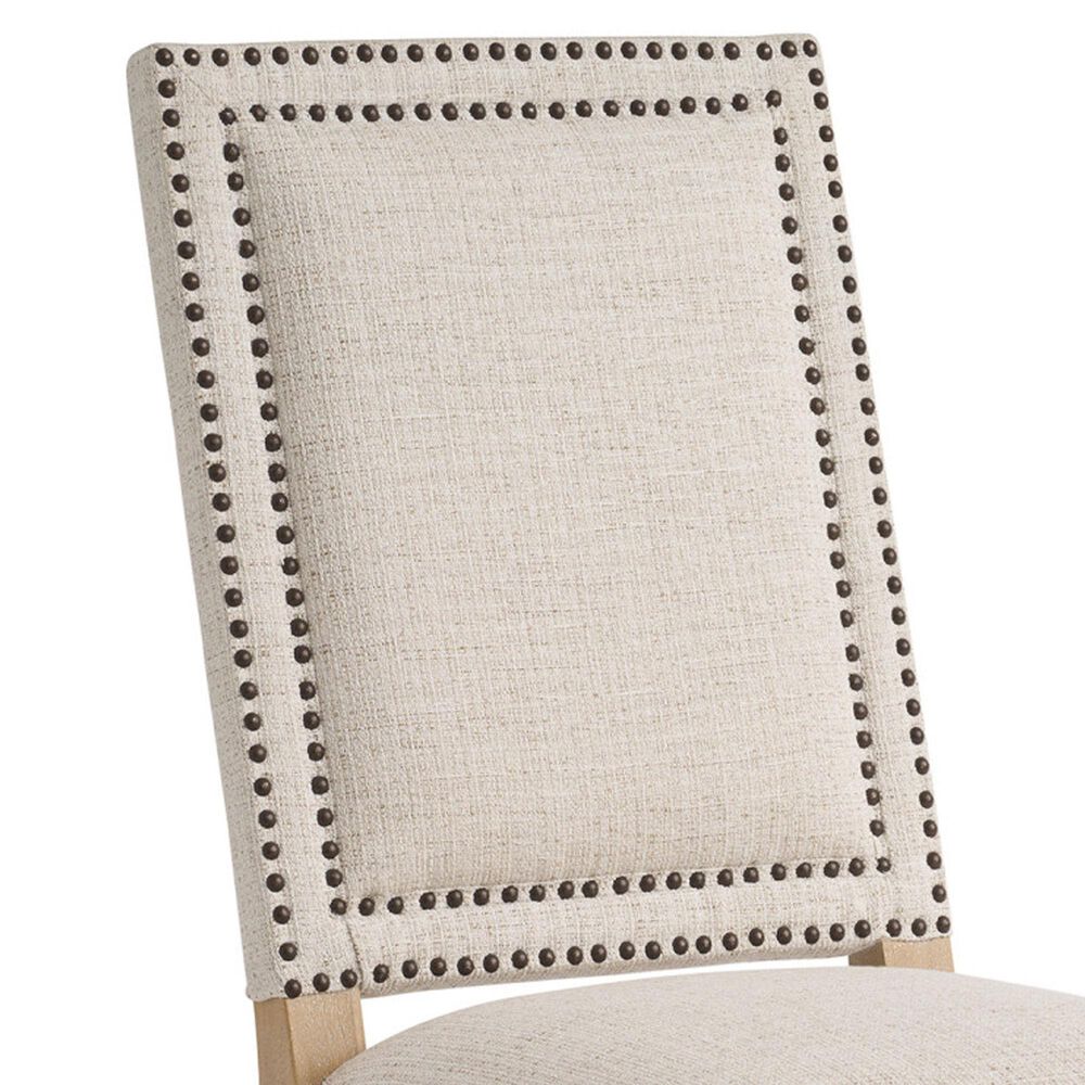 Lexington Home Brands Montecito Anderson Side Chair in Light Chestnut and Ivory, , large