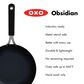 Green Pan Obsidian 12" Wok with Silicone Sleeve in Black, , large