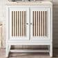 James Martin Vanities Athens 30" Single Bathroom Vanity in Glossy White with 3 cm Carrara White Marble Top and Rectangular Sink, , large