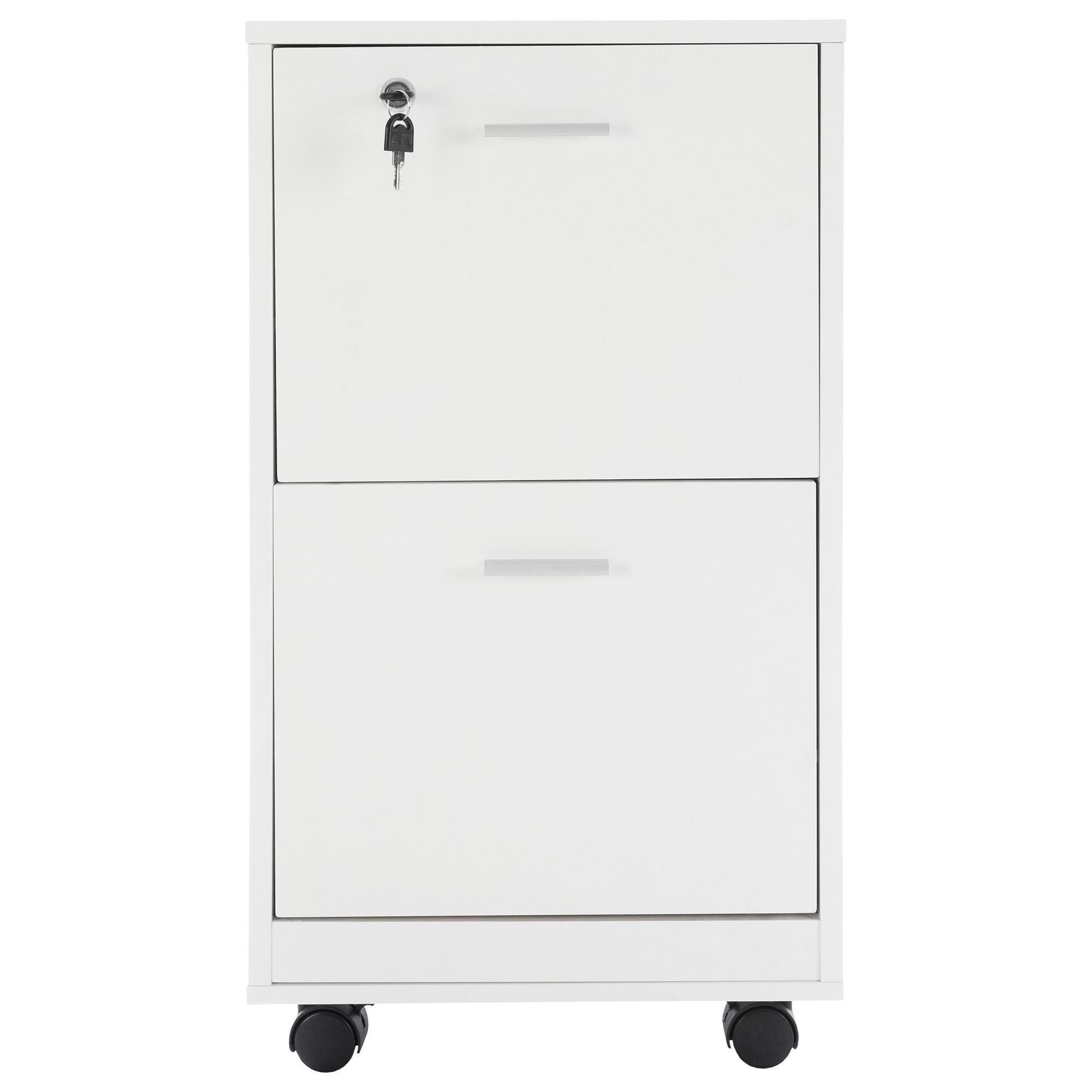Timberlake Mobile File Cabinet in White NFM