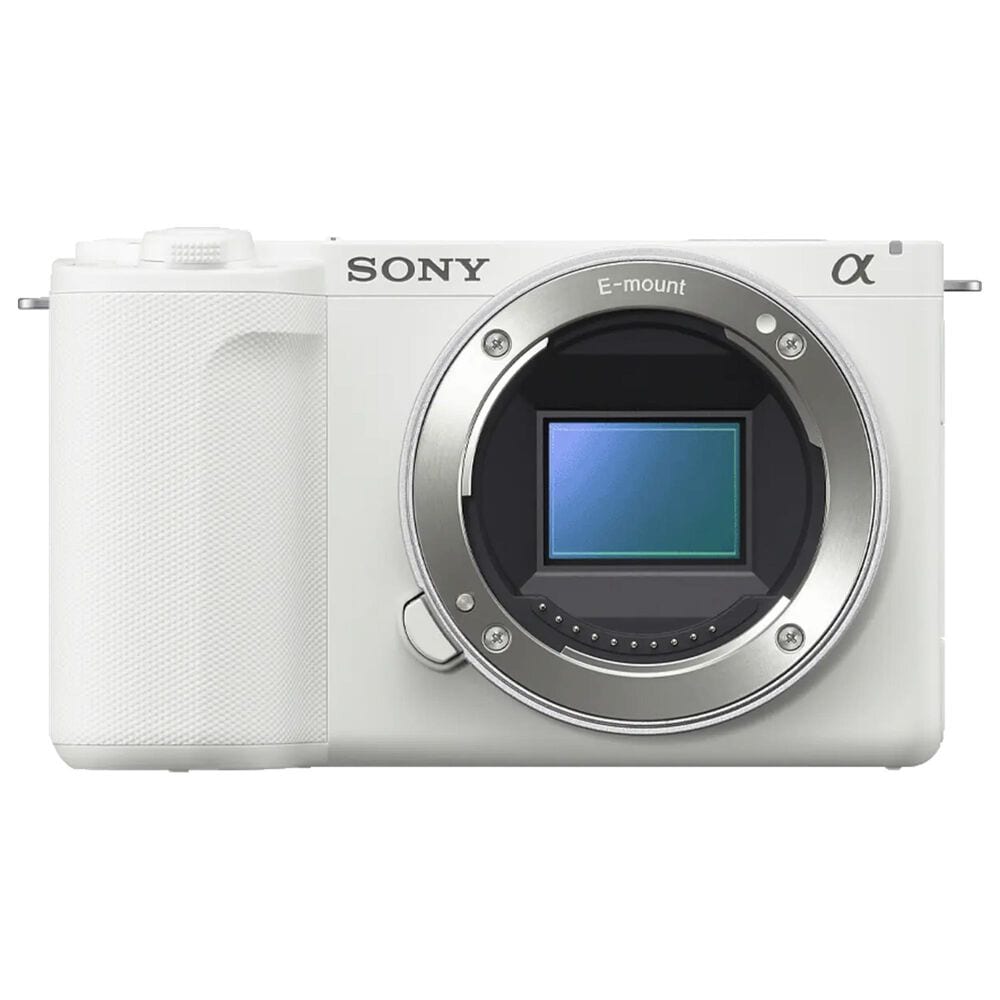 Sony Alpha ZV-E10 II APS-C Interchangeable Lens Mirrorless Content Creators Camera in White, , large