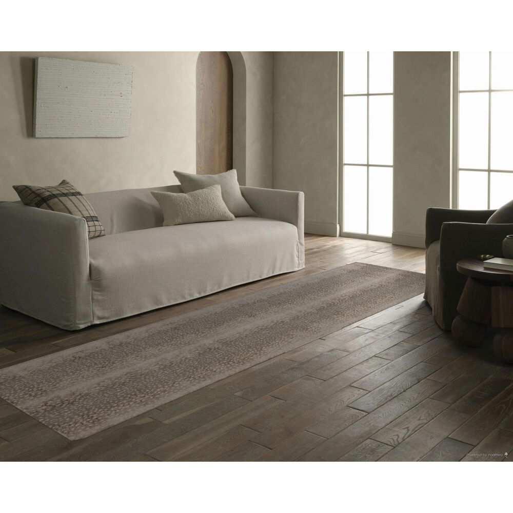 Jaipur Catalyst Axis Feather Gray and Moonbeam 3&#39;3&quot; x 12&#39; Runner, , large