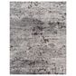 Surya Tuscany TUS-2310 Gray, Charcoal, Black and Ivory 8"10" x 12"2" Area Rug, , large