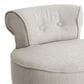Baxton Studio Millani Lounge Stool in Light Beige, , large
