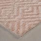 Feizy Colton 8" x 10" Blush Area Rug, , large