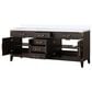 Lexora Home Laurel 80" Double Bathroom Vanity in Brown Oak with White Quartz Top and Rectangular Sinks, , large