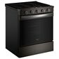 Whirlpool 30" Smart Gas Range with Air Cooking Technology in Black Stainless, , large