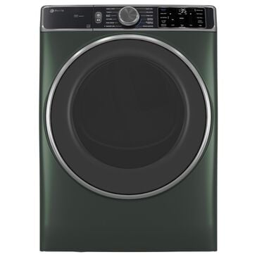 GE Profile 7.8 Cu Ft Front Load Electric Steam Dryer in Jade Green, , large