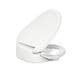 Kohler PureWash E590 Elongated Bidet Toilet Seat in White, , large
