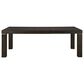 Ashley Hyndell Rectangular Dining Table in Dark Espresso Brown - Table Only, , large