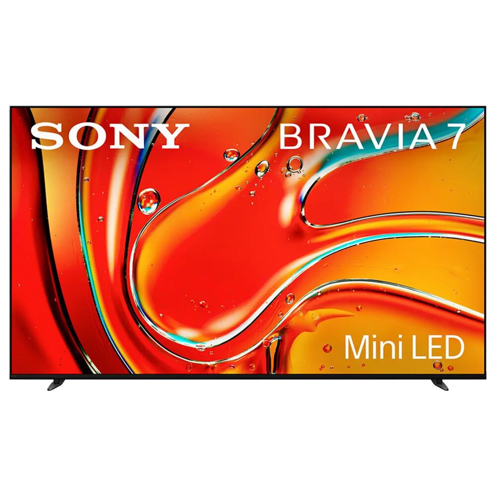 Sony 75&quot; Class Bravia 7 Mini LED QLED 4K HDR - Smart TV with Theater U Wearable Speaker in Black, , large
