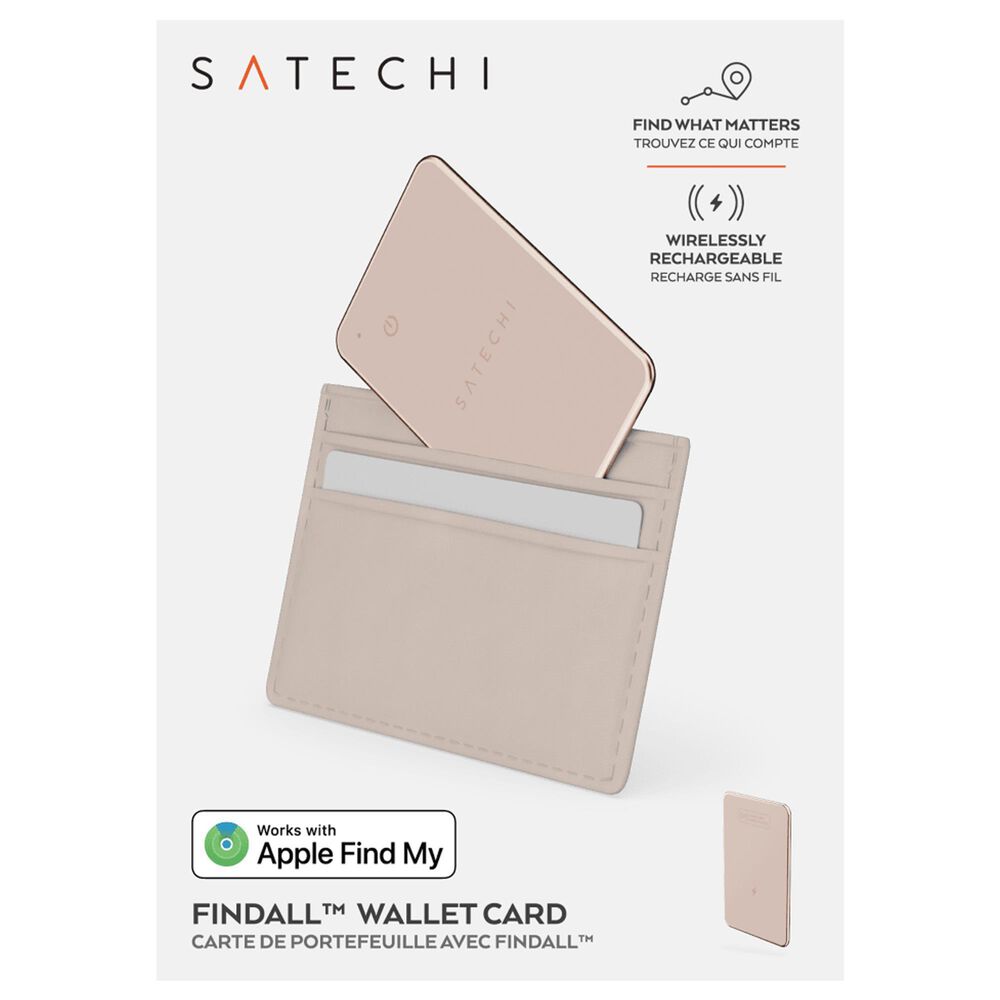 Satechi FindAll Wallet Card in Desert Rose, , large