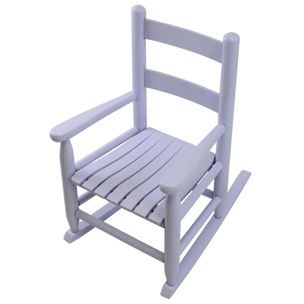 Lakeside Asheville Childs Rocking Chair in Coastal Purple, , large