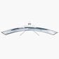 Arozzi Nova 49" Curved VA 165Hz Ultrawide Gaming Monitor in White, , large