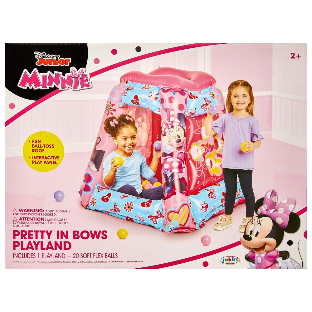 Disney Minnie Mouse - Inflatable Playland with 20-Ball in Multicolor, , large