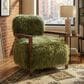 Furniture of America Lumir Long-Haired Accent Chair in Green, , large