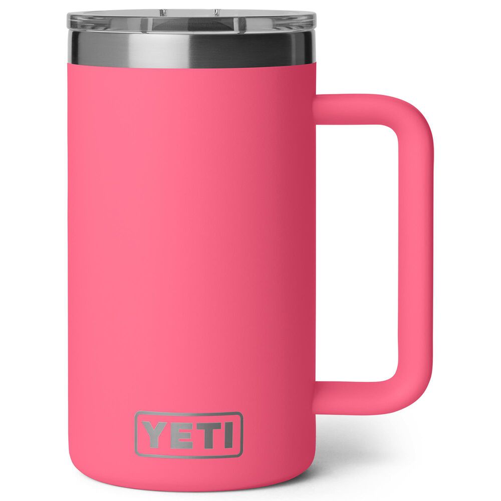YETI Rambler 24 Oz Mug with MagSlider Lid in Tropical Pink, , large