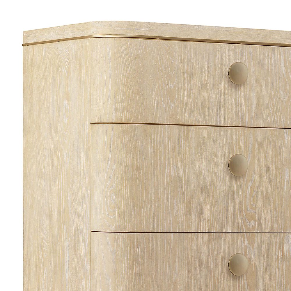 Chapel Hill Huntington 5-Drawer Master Chest with Cabinet in Beach Grass, , large
