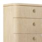 Chapel Hill Huntington 5-Drawer Master Chest with Cabinet in Beach Grass, , large