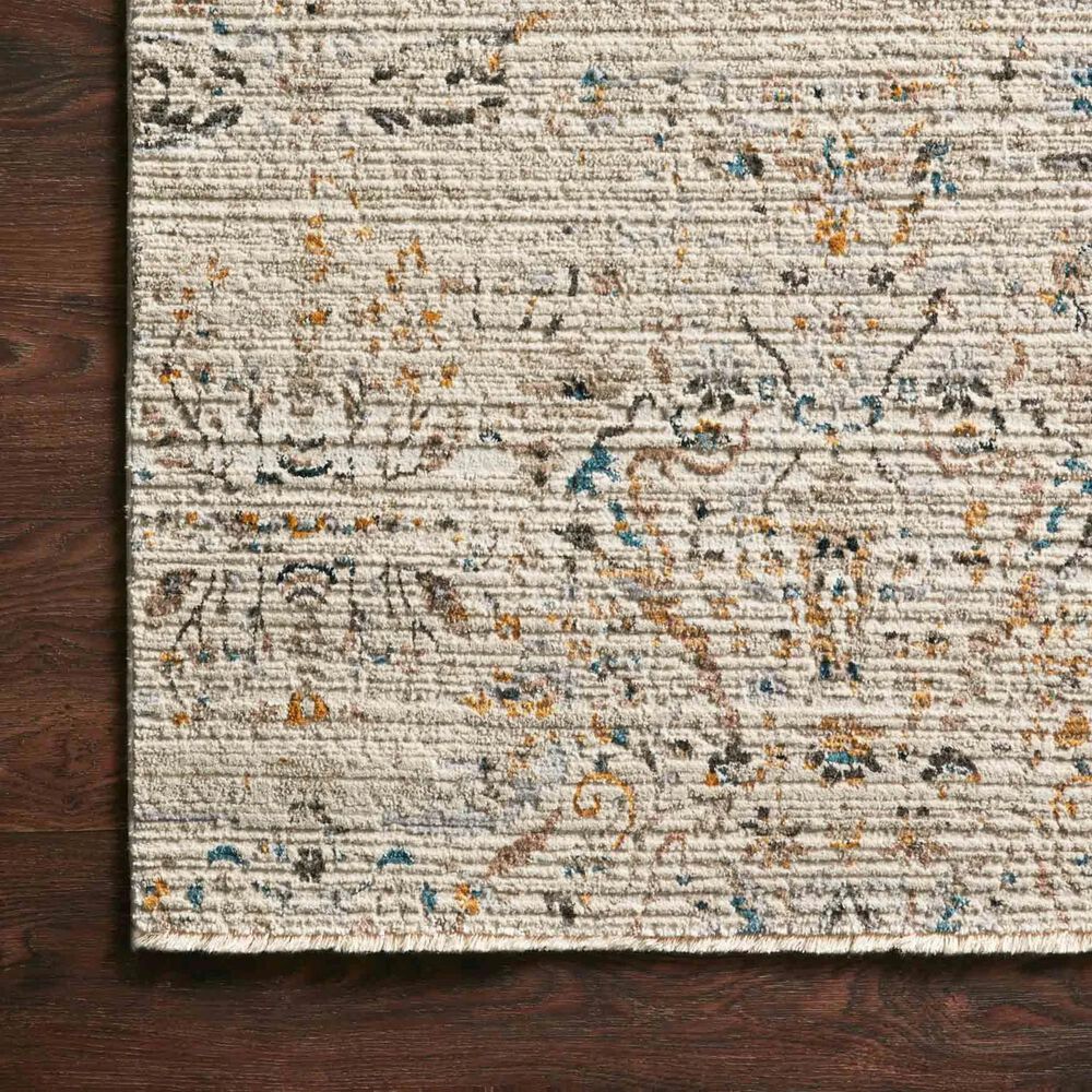 Loloi Leigh 2&#39;7&quot; x 7&#39;8&quot; Ivory and Straw Runner, , large