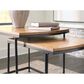 Ashley Drezmoore Nesting End Tables in Light Brown and Black  (Set of 2), , large