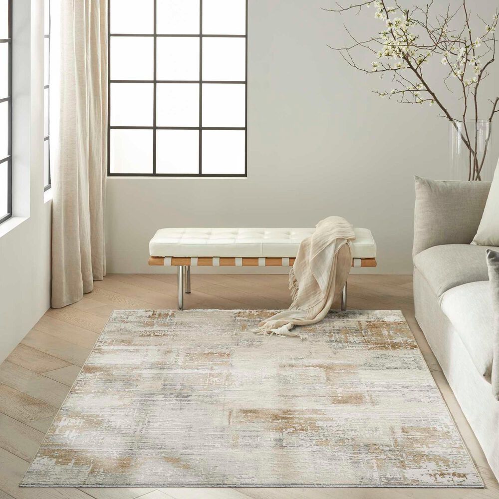 Other Summit Ivory and Multicolor 9'10 x 13' Area Rug, , large