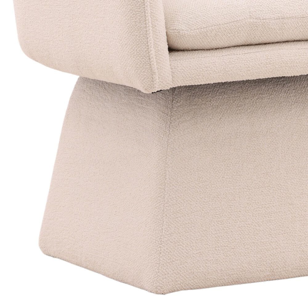 Blue Sun Designs Jonie Swivel Arm Chair in Cream, , large