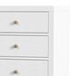 Butler Specialty Company Nora 6-Drawer Lingerie Chest in White, , large