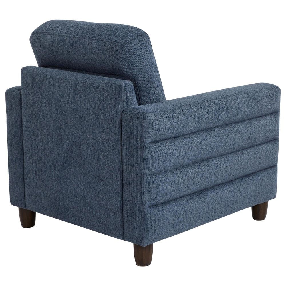 LumiSource Willow Accent Chair in Blue, , large