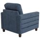 LumiSource Willow Accent Chair in Blue, , large