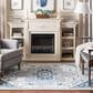 Safavieh Micro-Loop 4" x 6" Ivory and Navy Area Rug, , large