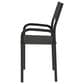Rta Products Llc Office Visiting Chair with Metal Frame in Grayish Black, , large