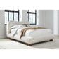 Urban Home Anansi Afra Queen Upholstered Headboard in Chinchilla, , large