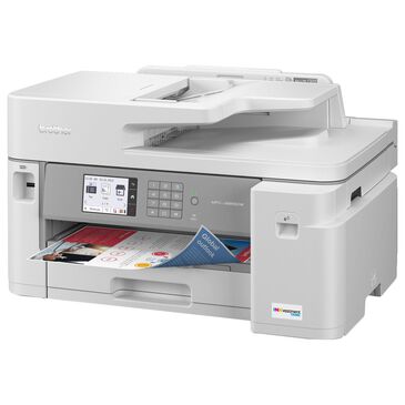 Brother INKvestment Tank All-in-One Color Inkjet Printer in White, , large
