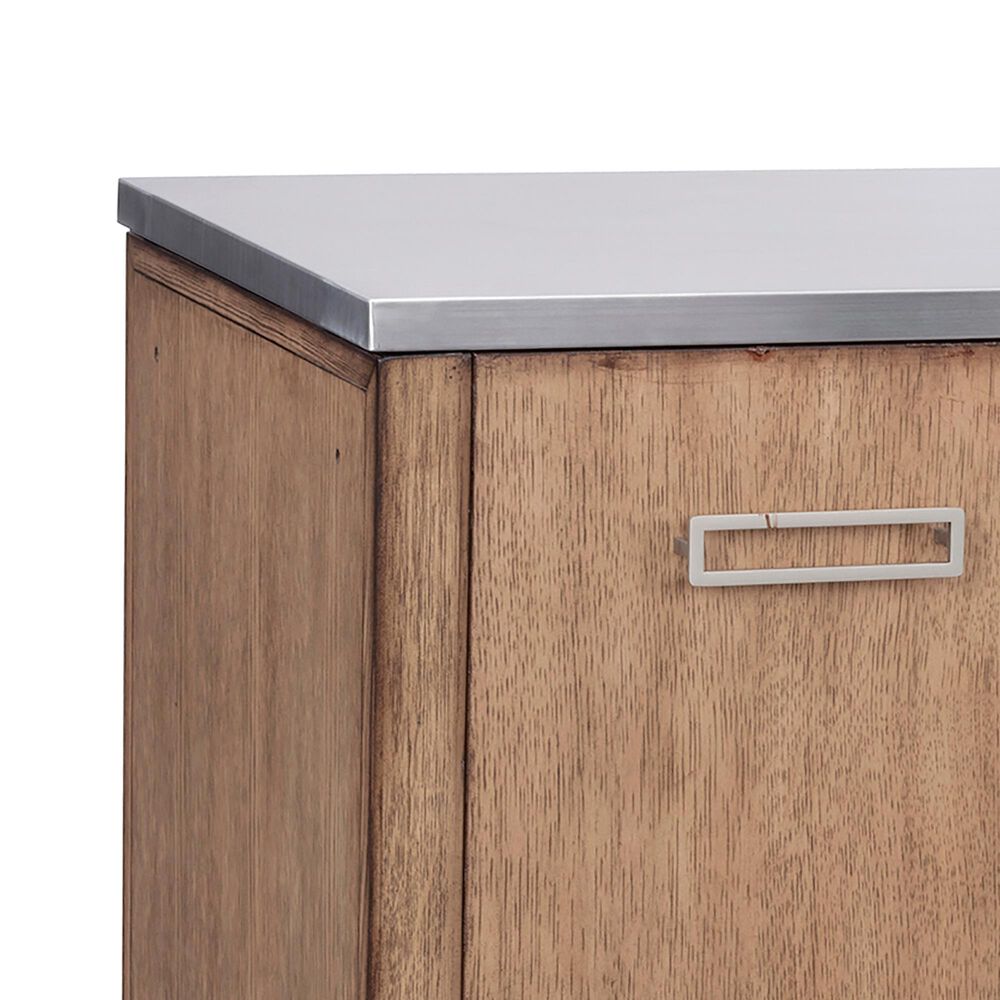 Home Styles Big Sur Kitchen Cart in Brown | Nebraska Furniture Mart