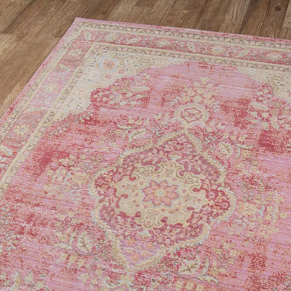 Momeni Isabella ISA-1 5&#39;3&quot; x 7&#39;3&quot; Pink Area Rug, , large