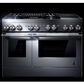 JennAir Rise 48" Dual-Fuel Professional Range in Stainless Steel, , large