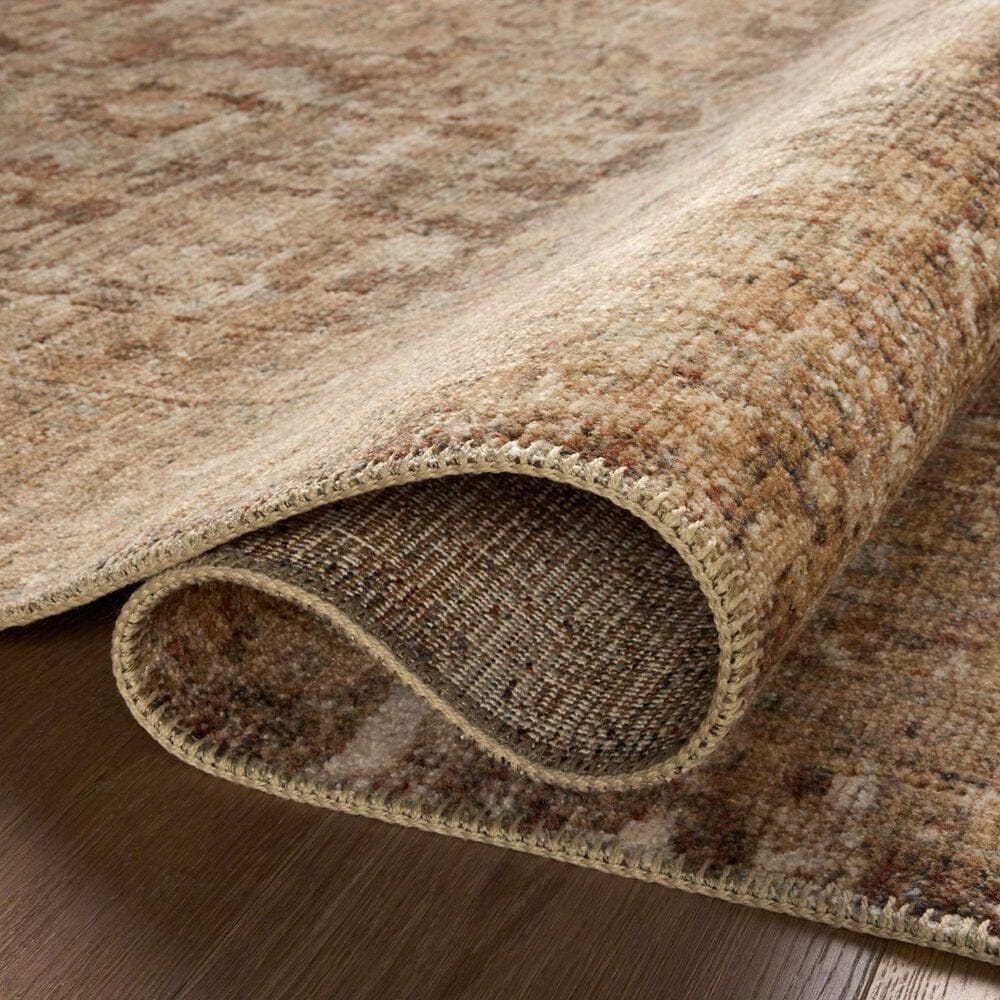 Loloi Heritage 4&#39; x 8&#39; Bark and Multicolor Area Rug, , large