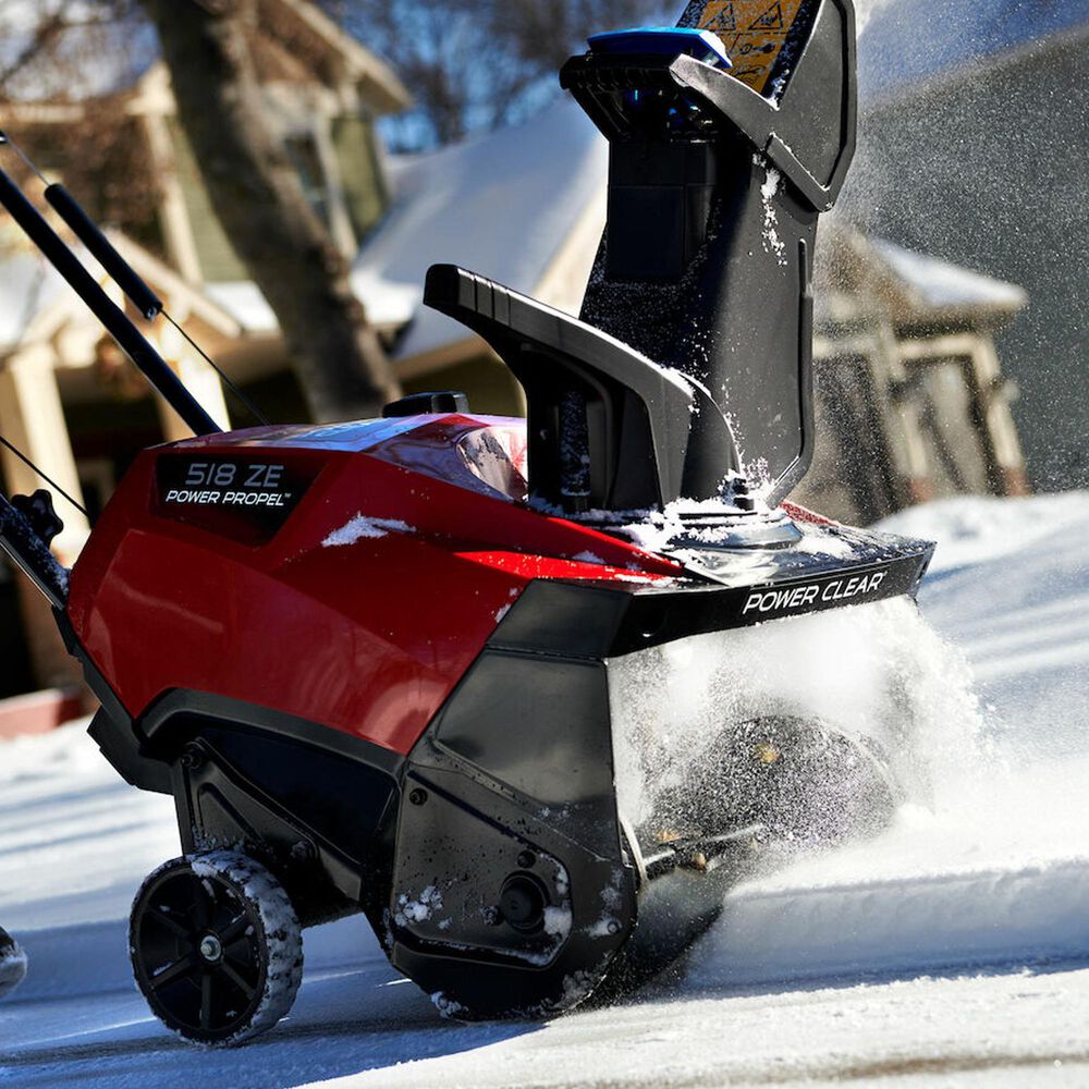 Toro 18&quot; 518 ZE Electric Start Power Clear Gas Snow Blower, , large