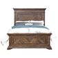 New Heritage Mar Vista Queen Bed in Brushed Walnut with USB Ports, , large