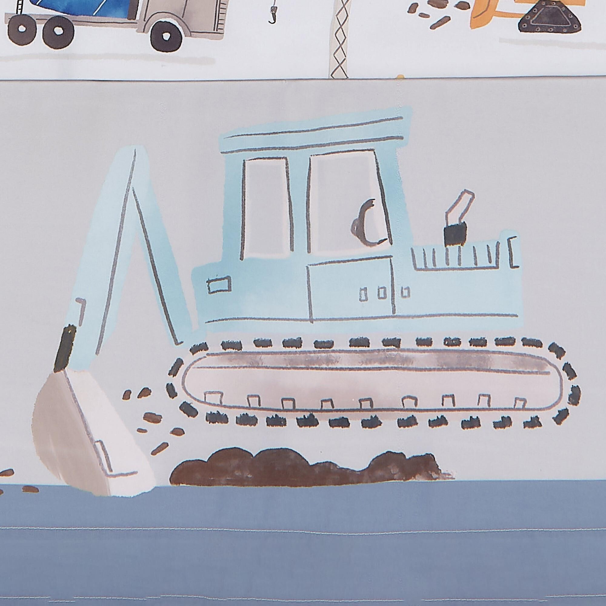 Construction online crib bedding