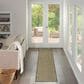 Nourison Courtyard Green 2" x 6" Indoor/Outdoor Runner, , large