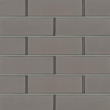 MS International Bevollo Beveled Champagne 4" x 12" Glass Tile, , large