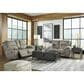 Ashley Next-Gen Gaucho Manual Reclining Loveseat with Console in Putty, , large