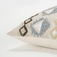 Rizzy Home Geometric 20" Down Filled Pillow in Natural, , large