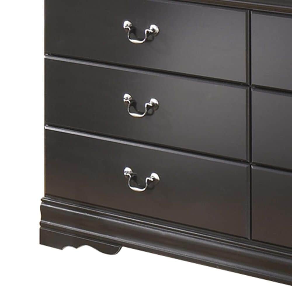 Ashley Huey Vineyard Dresser and Mirror in Black, , large