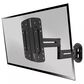 Sanus Advanced Full-Motion 4D and Shift Wall Mount for 19" - 43" TVs in Black, , large